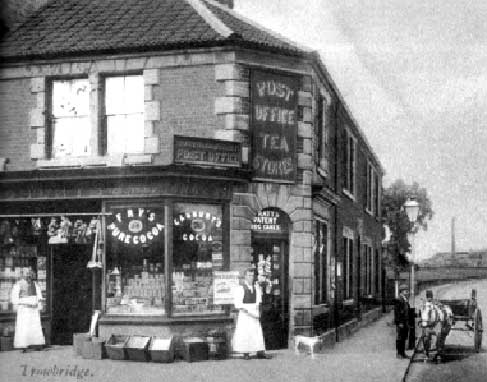 Mortimer Street corner shop