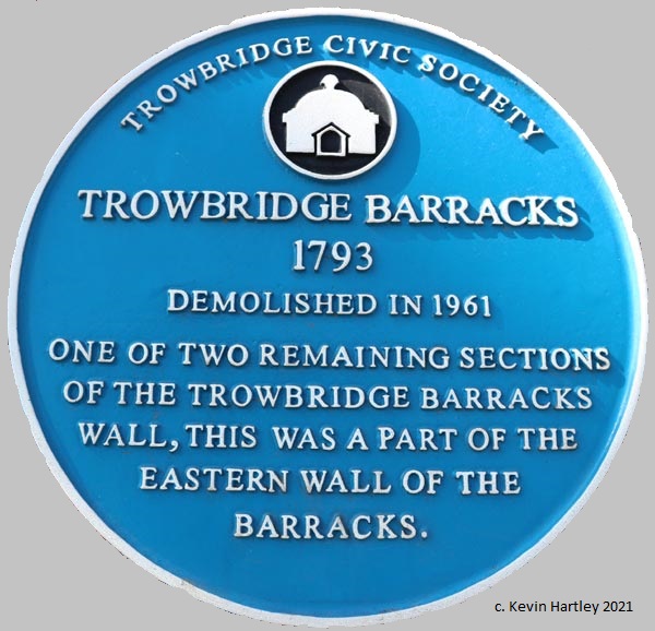 Barracks Wall plaque Copyright - K. J. Hartley