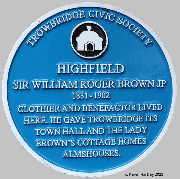 Highfield plaque Copyright - K. J. Hartley